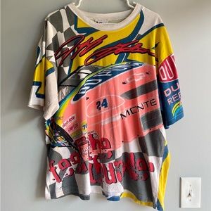 Vintage NASCAR AOP shirt